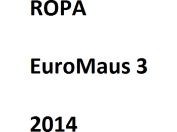 ROPA EuroMaus 3 - Beet harvester