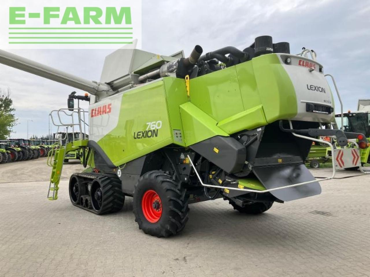 Combine harvester CLAAS lexion 760 terra trac: picture 6