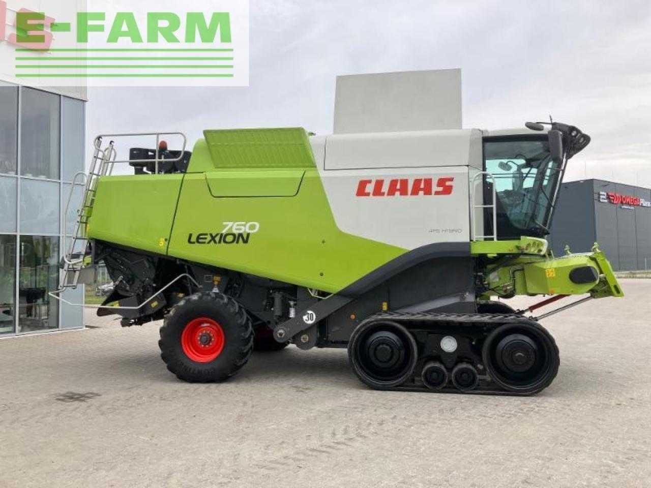 Combine harvester CLAAS lexion 760 terra trac: picture 2