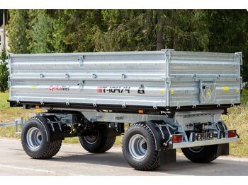 New Farm tipping trailer/ Dumper Cynkomet Przyczepa rolnicza 8 T / Anhänger 8T EU  Homologation: picture 1