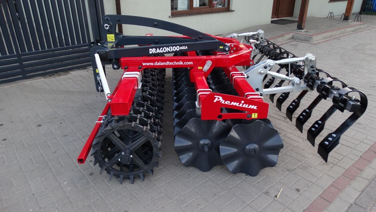 New Farm roller Da Landtechnik Frontpacker Dragon Mega 300-Prismen: picture 3