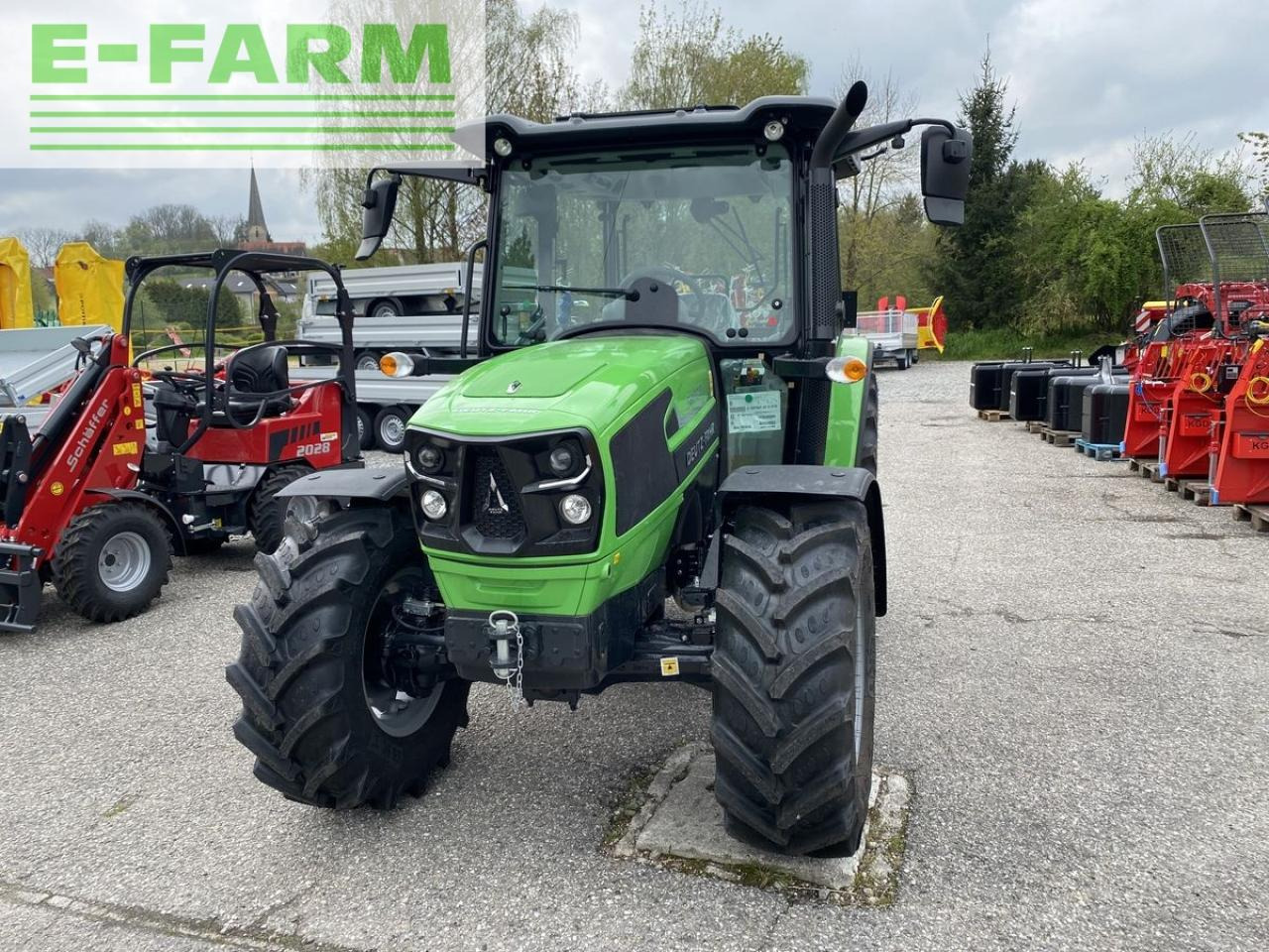 Farm tractor Deutz-Fahr 5080d keyline: picture 11