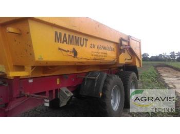  MAMMUT ERDMULDE - Farm tipping trailer/ Dumper