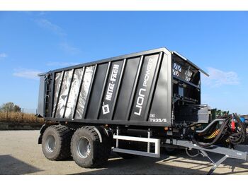 Metal-Fach Abschiebewagen T-935/6-Black Lion Power  - Farm trailer
