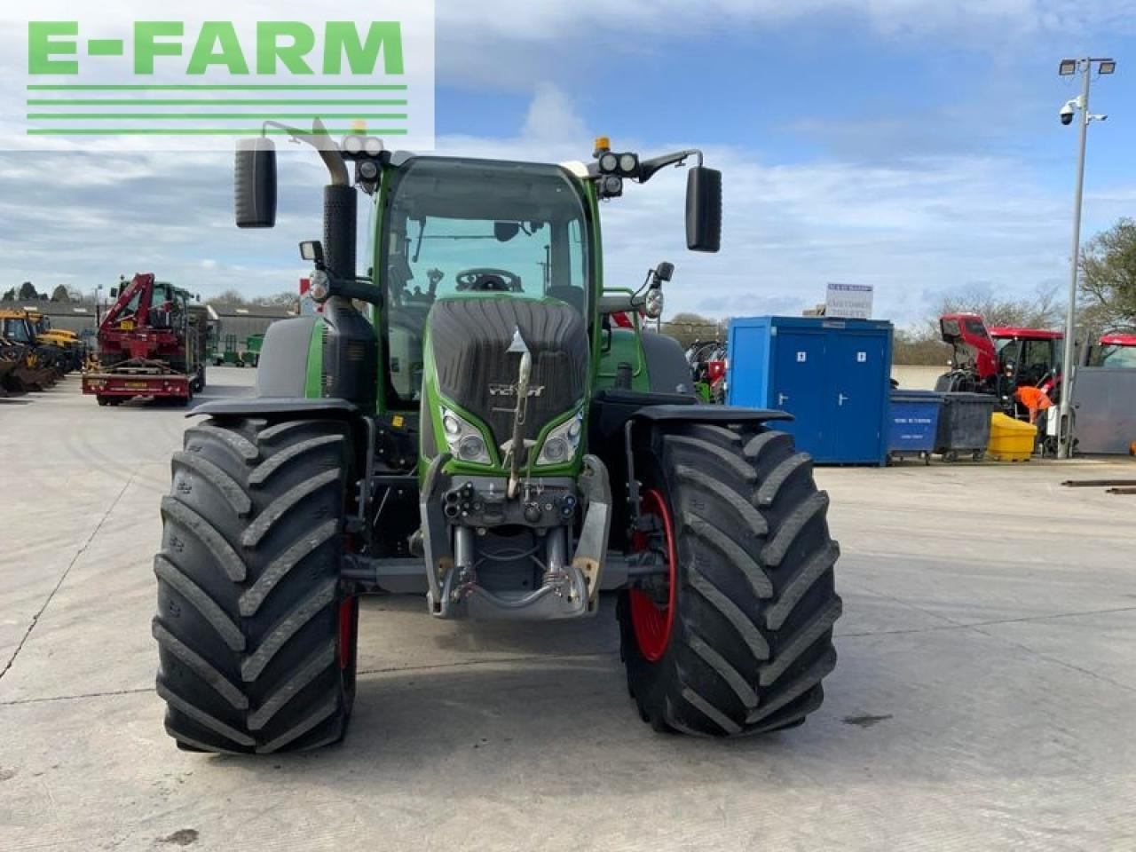Farm tractor Fendt 724 profi plus tractor (st18846): picture 6