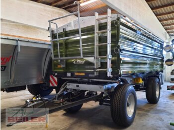 New Farm tipping trailer/ Dumper Fliegl DK 140 FOX + Abrollplane: picture 1