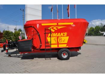 Fimaks Futtermischwagen 16m3 FMV 16 F/ feeding mixer / wóz paszowy - Forage mixer wagon