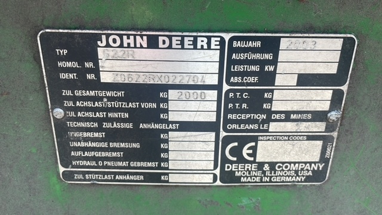 Grain header Heder - John Deere 620 | Heder - John Deere 622: picture 7