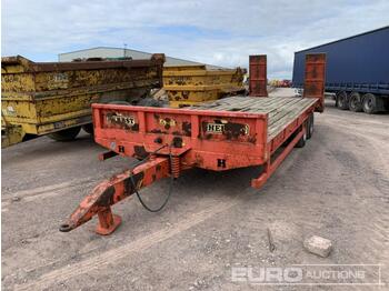Farm trailer Herbst 18 Ton Twin Axle Low Loader Trailer, Ramps: picture 1