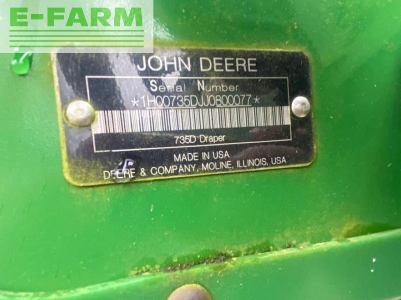Grain header John Deere 735d (10,66m): picture 13