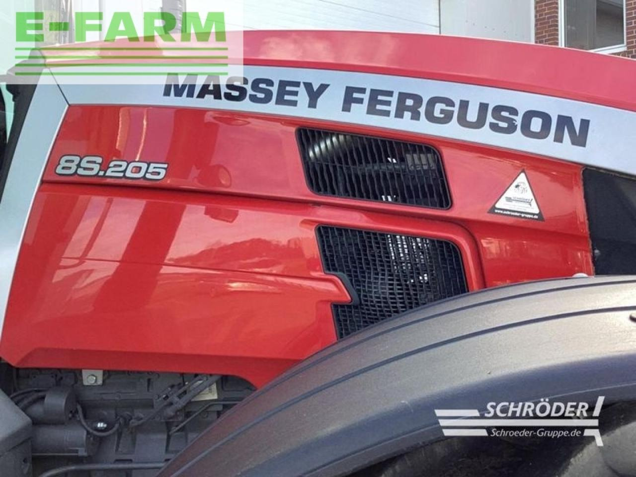 Farm tractor Massey Ferguson 8s.205 dyna-7 efficient: picture 6