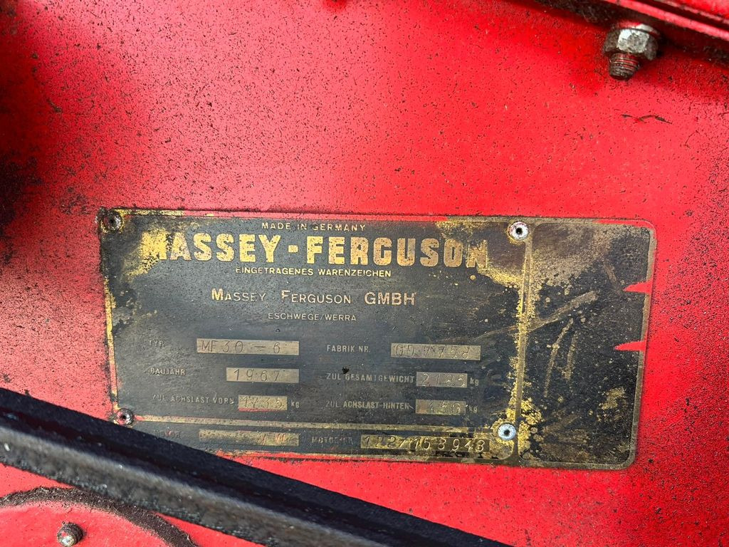 Combine harvester Massey Ferguson MF 30-6 Mähdrescher Oldtimer: picture 8