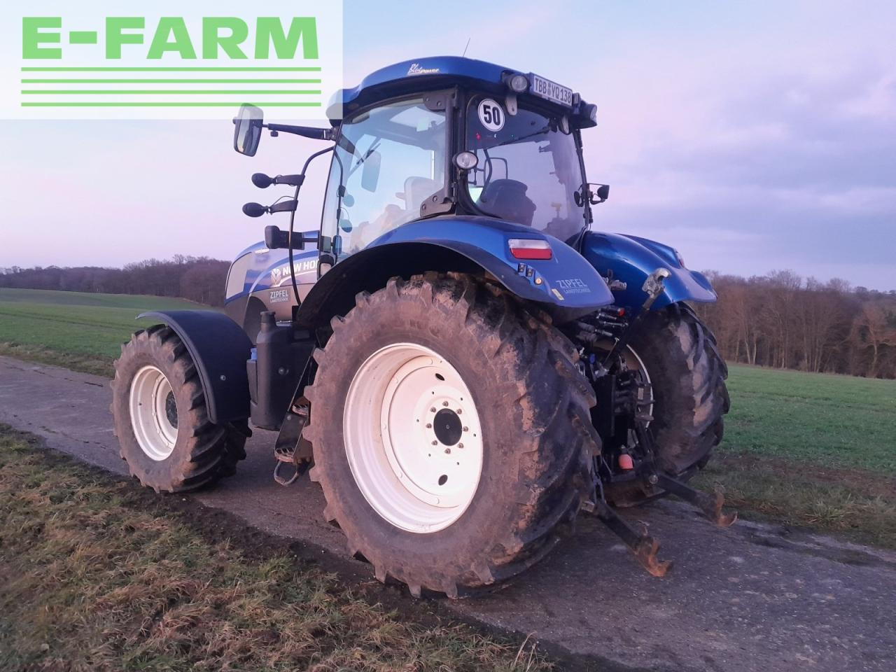 Farm tractor New Holland t7.200 ac blue power: picture 6