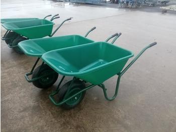 Garden equipment Unused Plastic Tub Wheelbarrow (2 of): picture 1