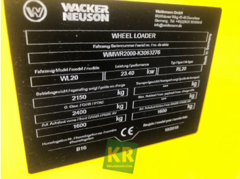 Compact loader WL20 WIELLADER Wacker Neuson: picture 5