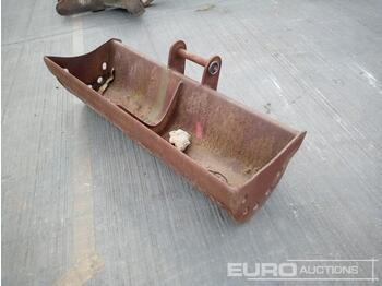 Bucket 60" Ditching Bucket 45mm Pin to suit 4-6 Ton Excavator: picture 1
