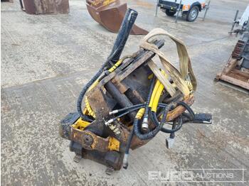  2008 Engcon Hydraulic Rotating Tilting QH, S70 QH 80mm Pin to suit 20 Ton Excavator - Quick coupler
