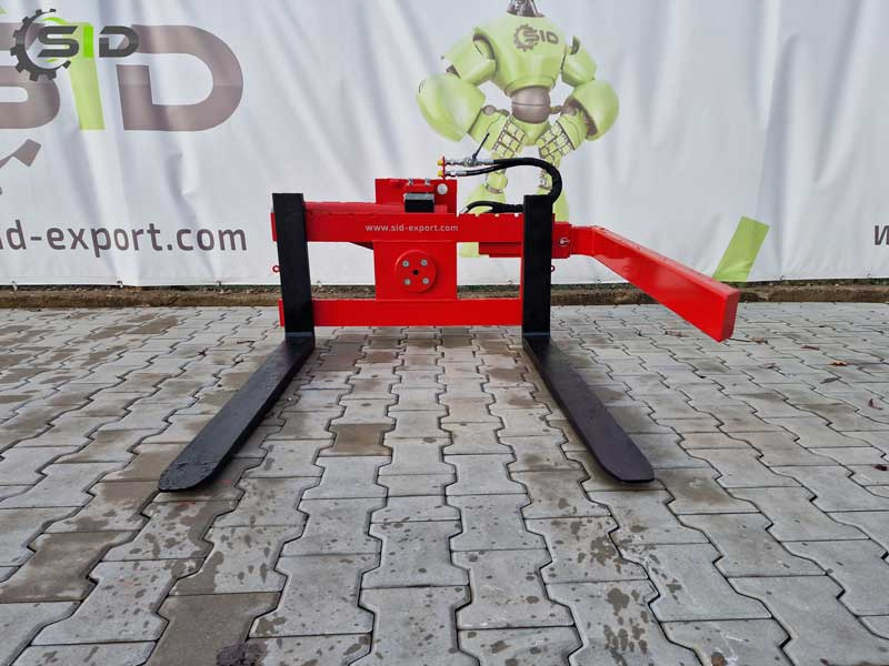 New Forks for Construction machinery SID KISTENDREHGERÄT / Rotator for forklift ISO2: picture 6