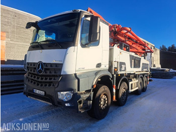 Concrete mixer truck 2015 Mercedes-Benz Arocs Med Putzmeister M38-5 betongpumpe - Leveringsklar: picture 1