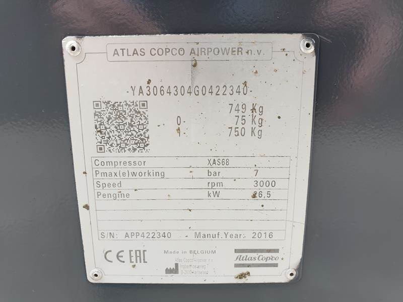 Air compressor Atlas-Copco XAS 68 KD: picture 13