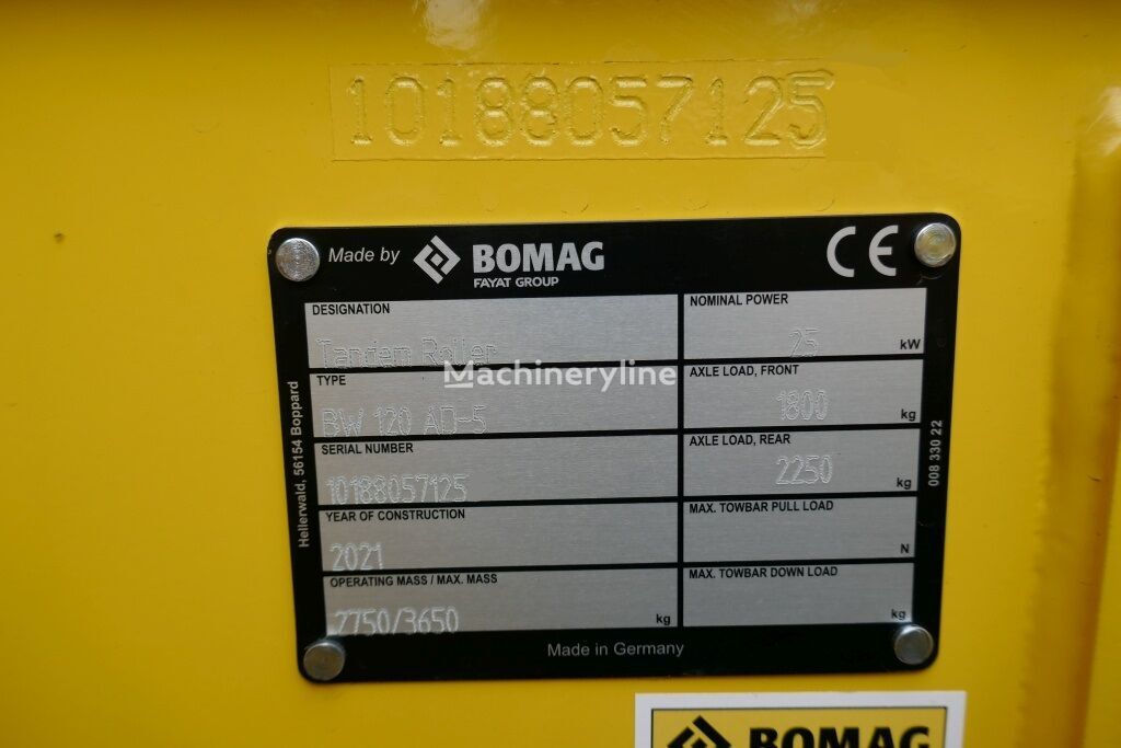 Road roller BOMAG BW 120 AD-5: picture 24