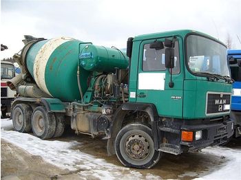 MAN 26.332, 6x4 - Concrete mixer truck
