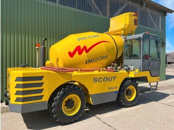 Palfinger Piccini Scout 3500  - Concrete mixer truck