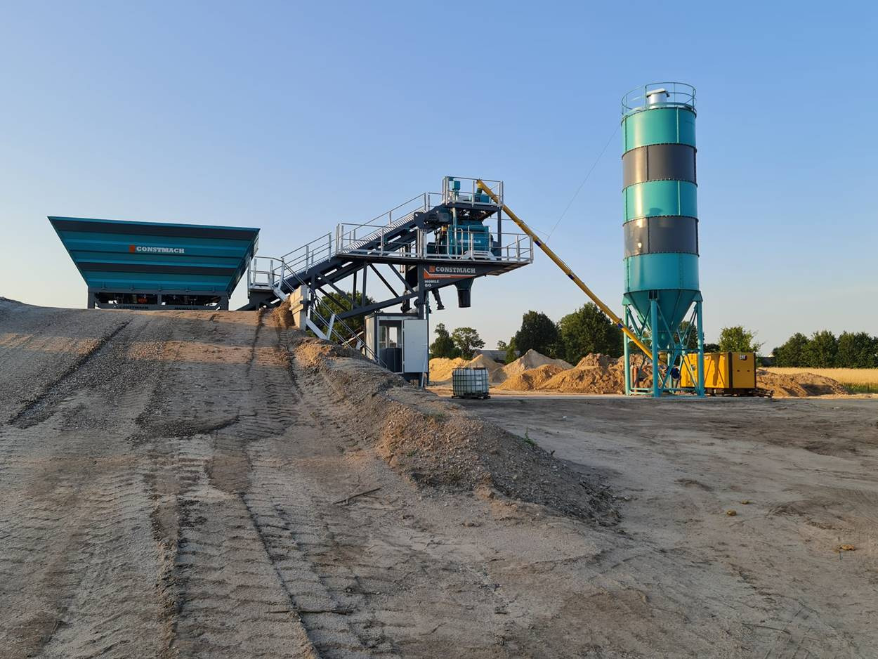 New Concrete plant Constmach Mobile Betonmischanlage 60 m3/h: picture 20