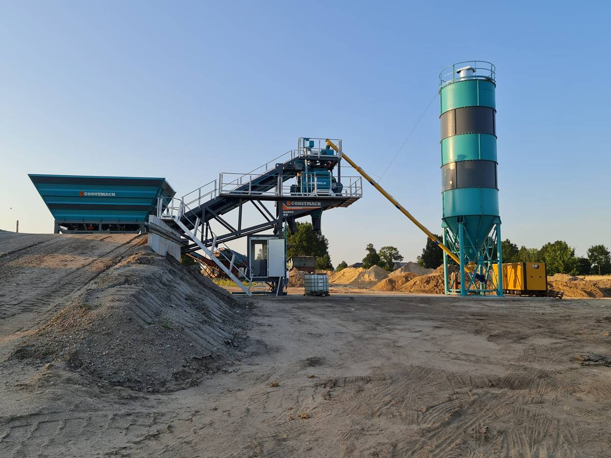 New Concrete plant Constmach Mobile Betonmischanlage 60 m3/h: picture 16