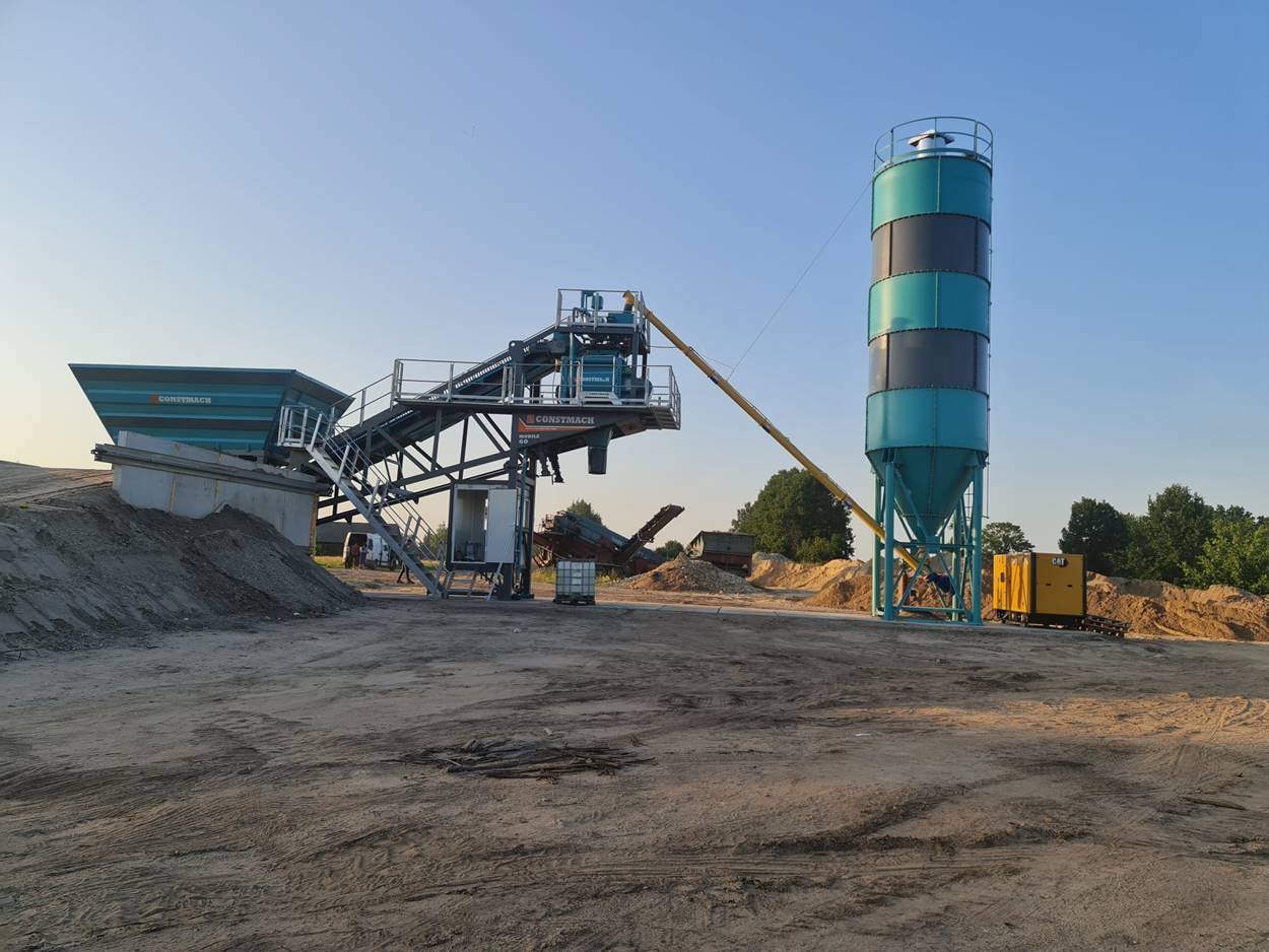 New Concrete plant Constmach Mobile Betonmischanlage 60 m3/h: picture 23