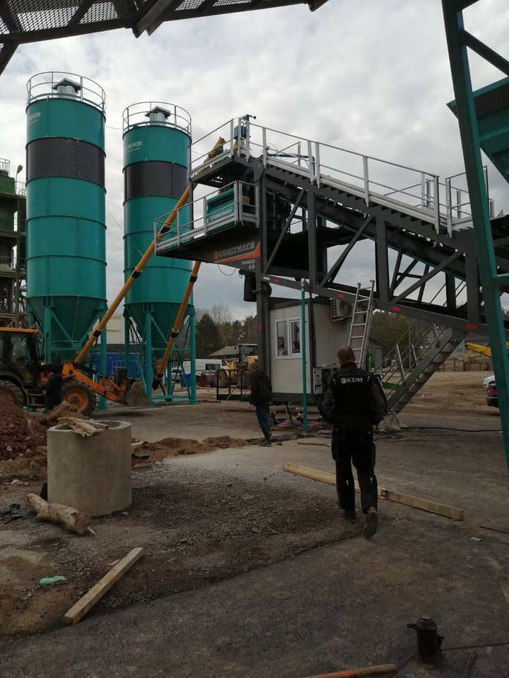 New Concrete plant Constmach Mobile Betonmischanlage 60 m3/h: picture 29