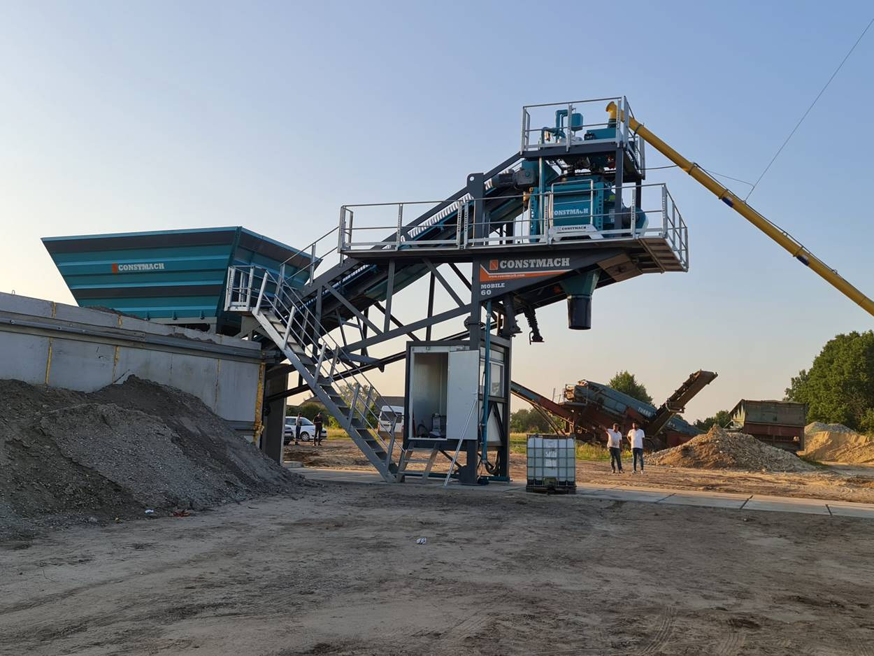 New Concrete plant Constmach Mobile Betonmischanlage 60 m3/h: picture 22