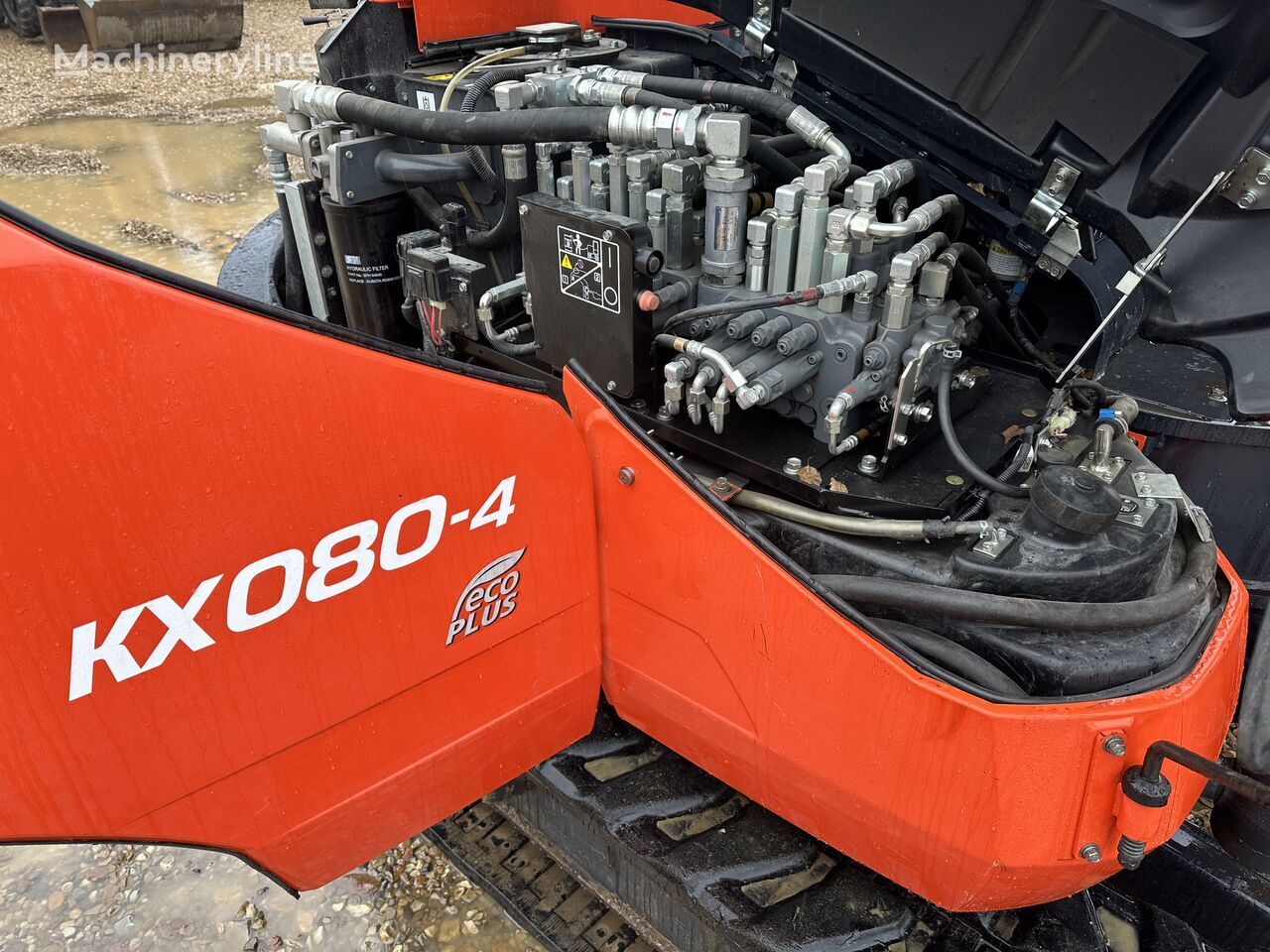 Mini excavator Kubota KX080-4: picture 8