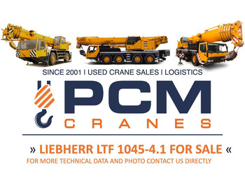 All terrain crane LIEBHERR LTF 1045-4.1