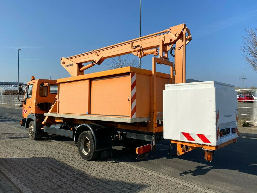 Truck mounted aerial platform MAN 8.113 Steiger Hubarbeitsbühne Ruthmann: picture 5
