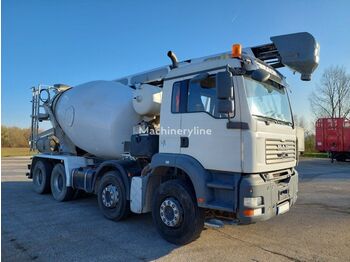 Concrete mixer truck MAN TGA 32.360 8x4 BB: picture 2