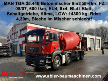 Concrete mixer truck MAN TGA 35.440