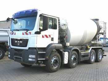 Concrete mixer truck, Truck MAN TG-S 32.360 8x4 Betonmischer Schalter , Deutsch: picture 1