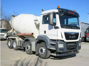 Concrete mixer truck MAN TG-S 32.400 8x4 BB Betonmischer Liebherr 9m³: picture 2