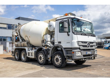 Concrete mixer truck Mercedes ACTROS 3241-MP3+BAND/TAPIS/THEAM 16M: picture 4