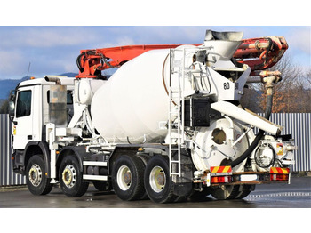 Concrete pump truck Mercedes-Benz ACTROS 3241* Betonpumpe 21m *8x4 * Top Zustand: picture 5