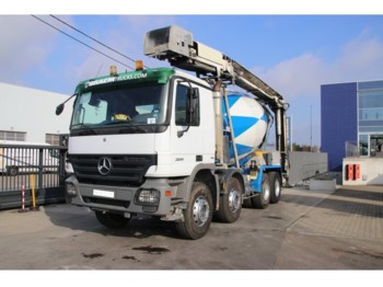 Concrete mixer truck Mercedes-Benz ACTROS 3241+STETTER+TAPIS THEAM: picture 1