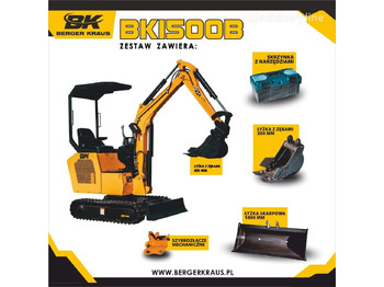 Berger Kraus BK1500B - Mini excavator