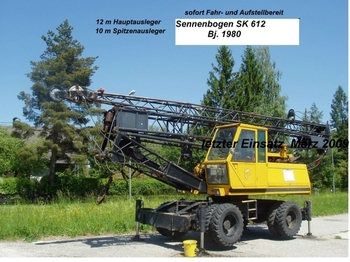  Sennebogen SK 612 / Mobilkran - Mini excavator