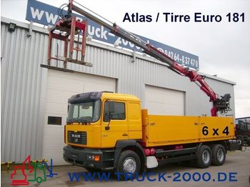 MAN 26.364 6x4 m. Atlas/Tirre  Euro181 12,70m=1,07t. - Mobile crane