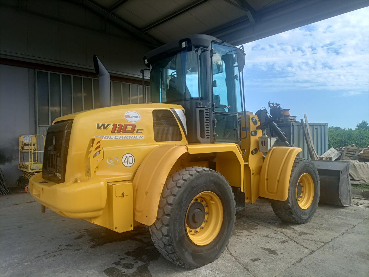 Wheel loader NEW HOLLAND W110C: picture 4