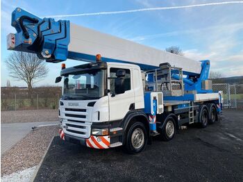 Truck mounted aerial platform Scania P380 8x4 Wumag Palfinger WT 610 German: picture 1