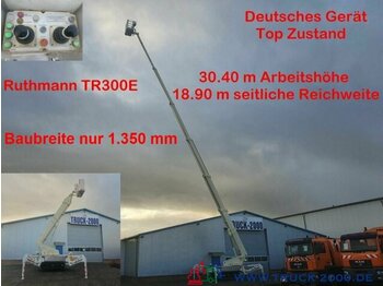 Ruthmann Raupen Arbeitsbühne 30.40 m / seitlich 18.90 m - Truck mounted aerial platform