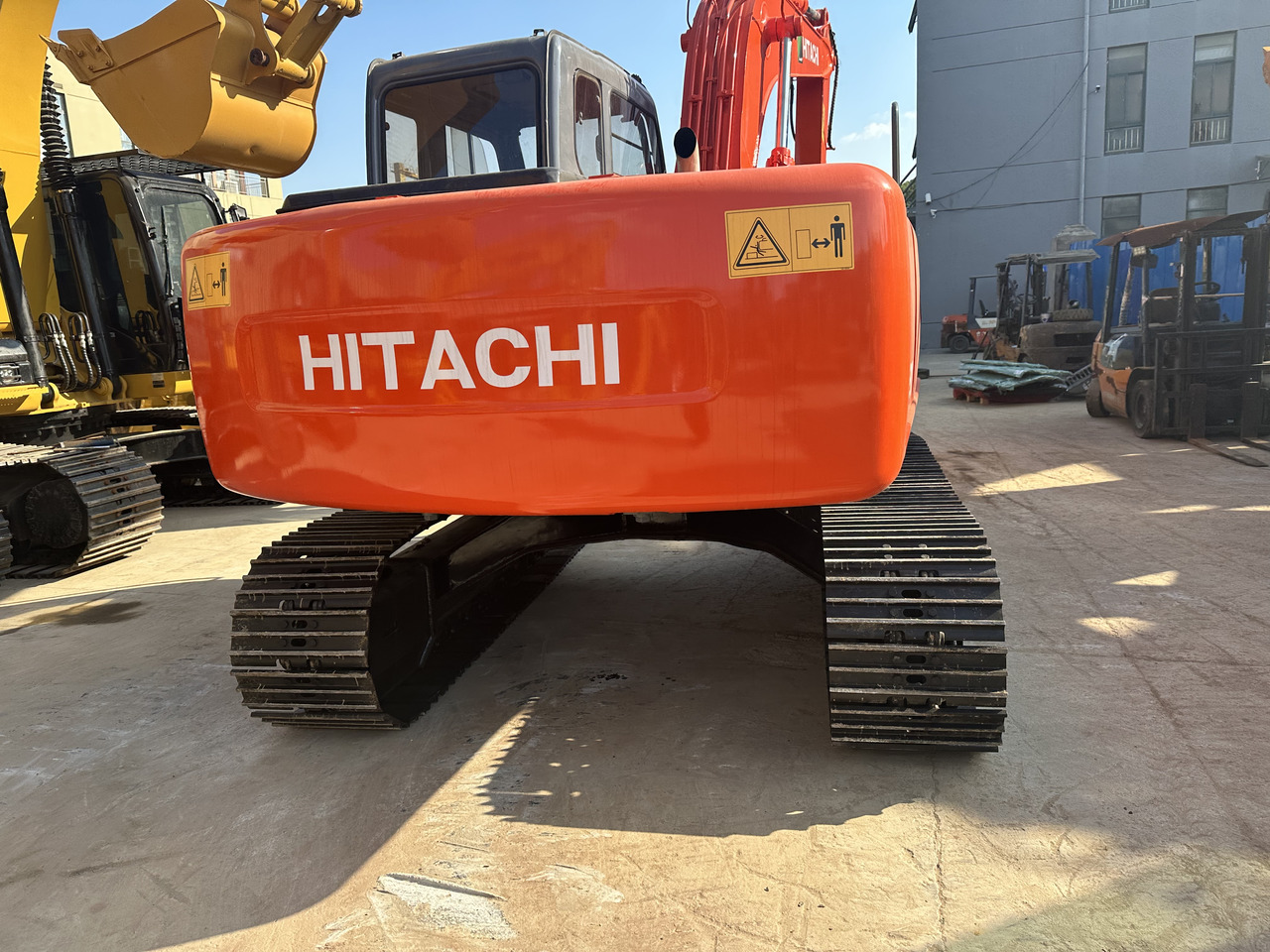 Crawler excavator Used mini hitachi ex120 excavator Direct injection excavator for sale: picture 10