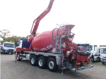 Volvo FM 420 8X4 Cifa MK25H concrete pump 25 m / mixer 7 m3 - Concrete mixer truck: picture 3